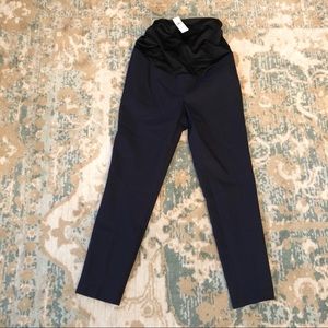 Loft MATERNITY Full Panel Crop Dress Pant